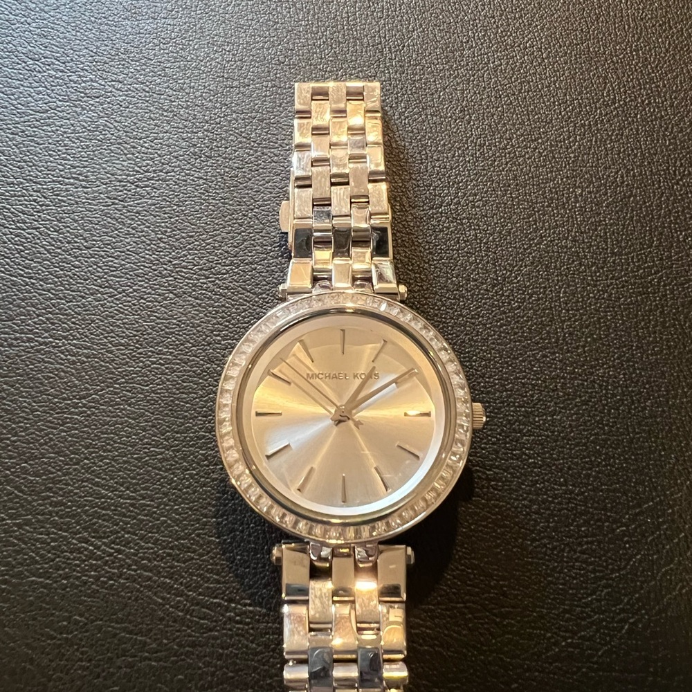 Michael Kors silver women’s watch